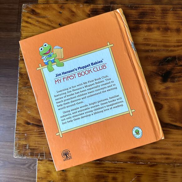 Vintage 1992 Jim Henson's The Muppets Muppet Babies On The Go Hardcover Book - Picture 8 of 10